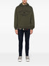logo-embossed cotton hoodie